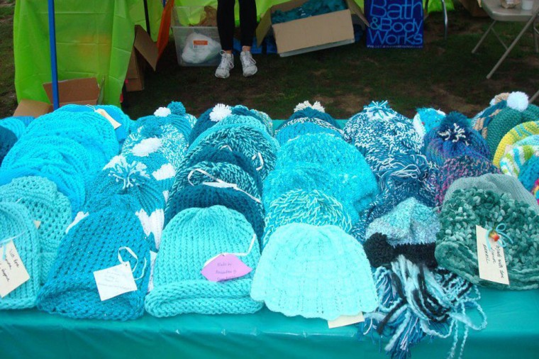 Teal hats